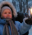 ОЗАРИЛИ ПЛОЩАДЬ НОВОГОДНИЕ ОГНИ